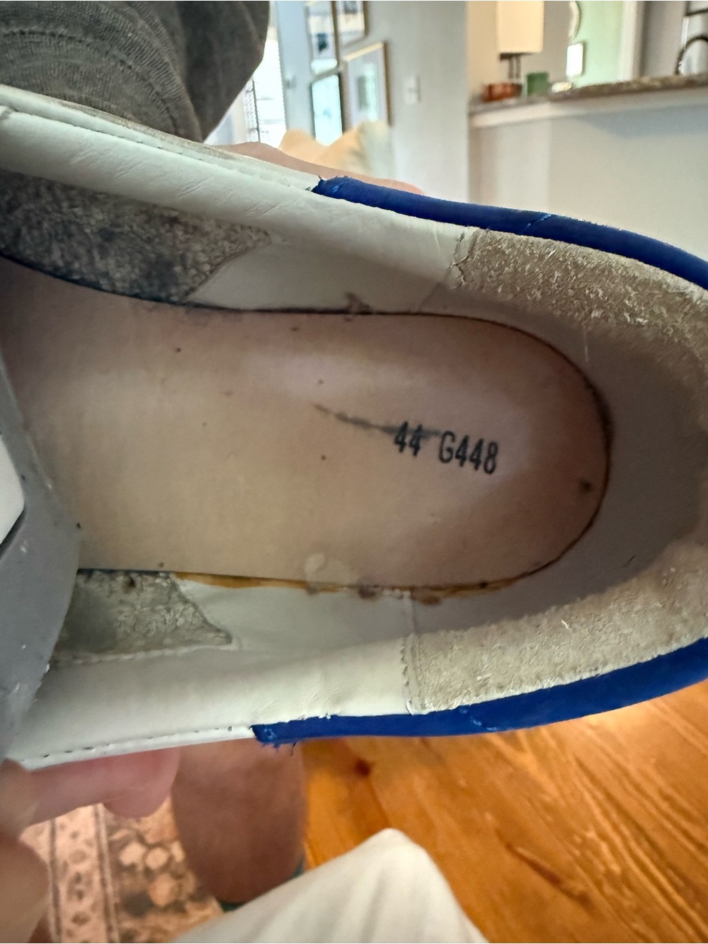 Golden Goose men’s sneaker size 44. - Picture 6 of 7